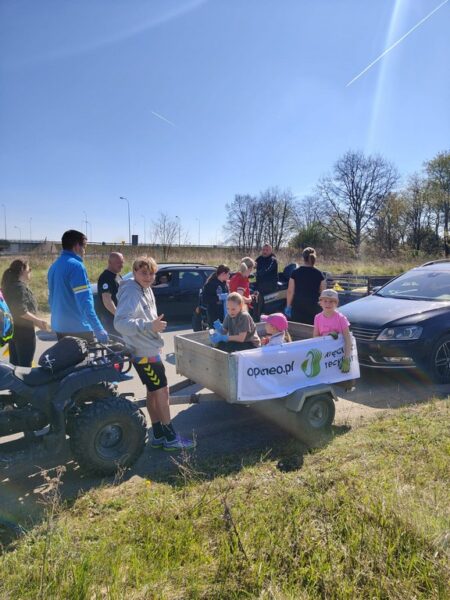 Sprzątanie Chróstnika.
