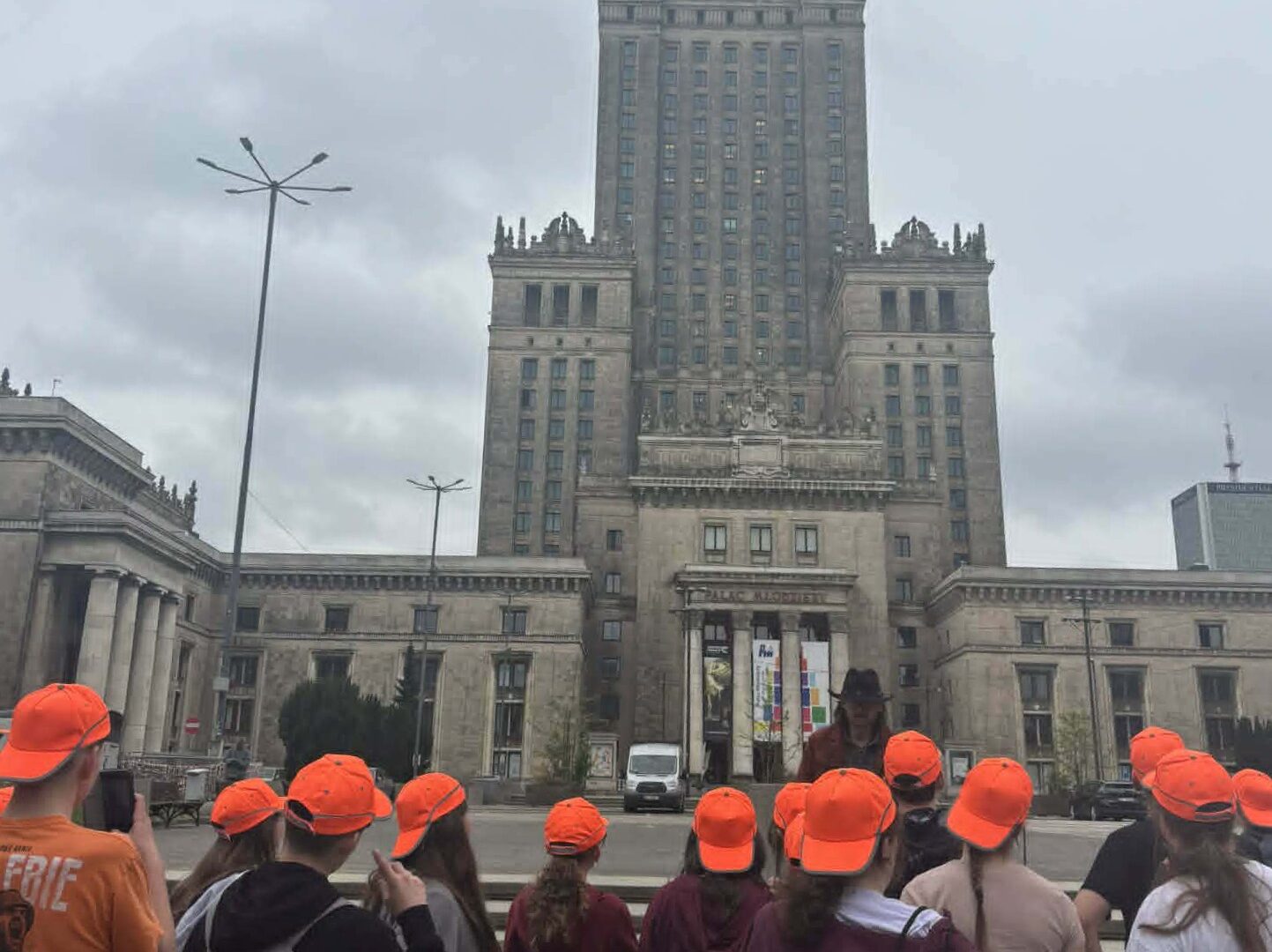 Wycieczka uczniów z SP Niemstów do Warszawy.