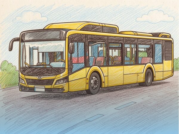 Ilustracja autobusu.