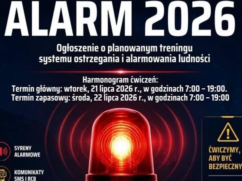 Ogłoszenie o ćwiczeniach