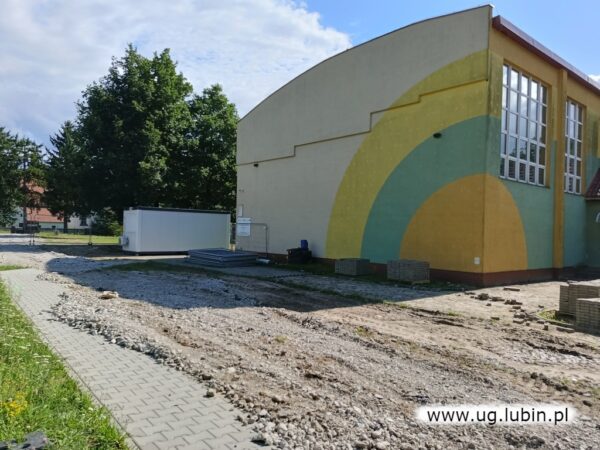 rozbudowa szkoły w Szklarach