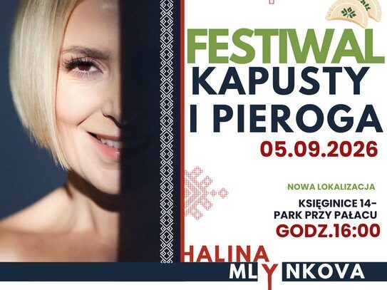 plakat festiwal kapusty i pieroga