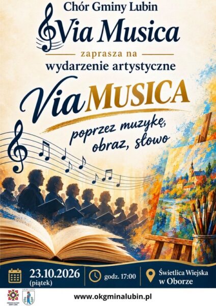 plakat Chór Via Musica