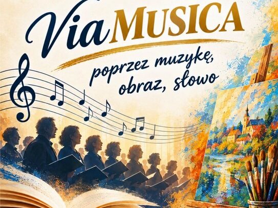 plakat Chór Via Musica