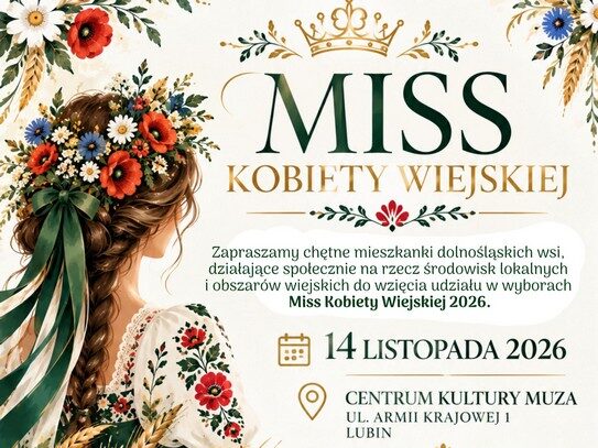 Miss Kobiety Wiejskiej Plakat